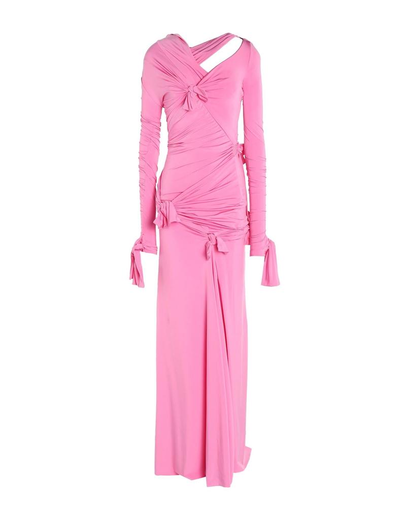 Balenciaga Draped mini dress in red jersey - Dresses