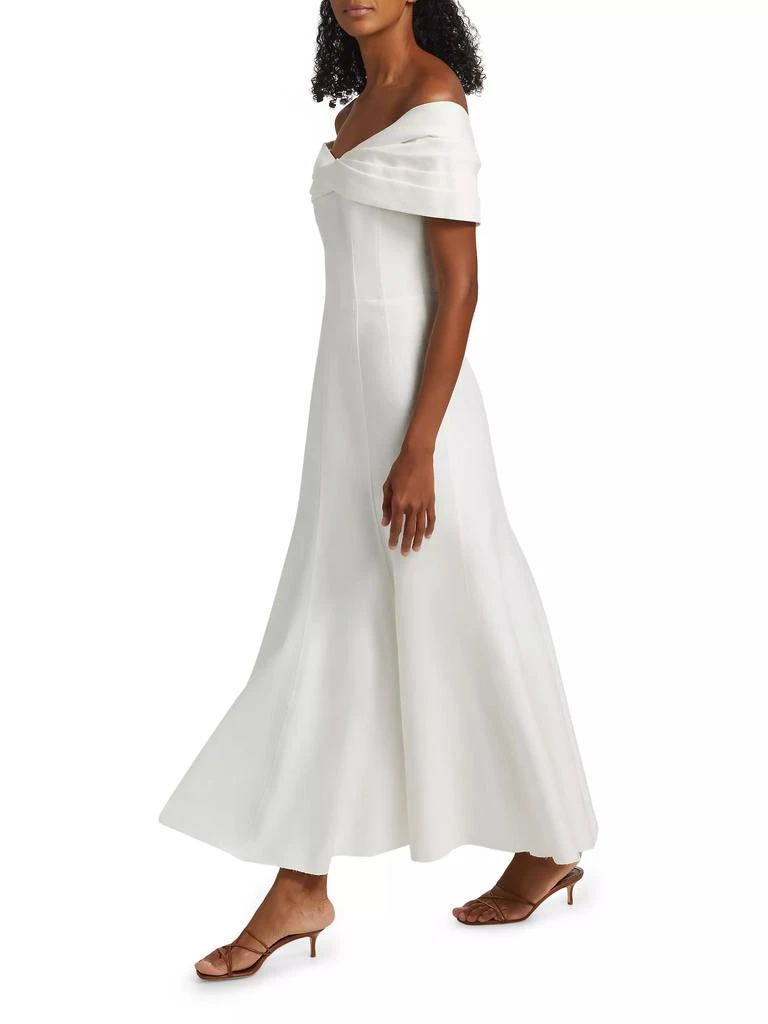 Nicholas the Label Ariana Strapless Twist-Front Maxi Dress 2