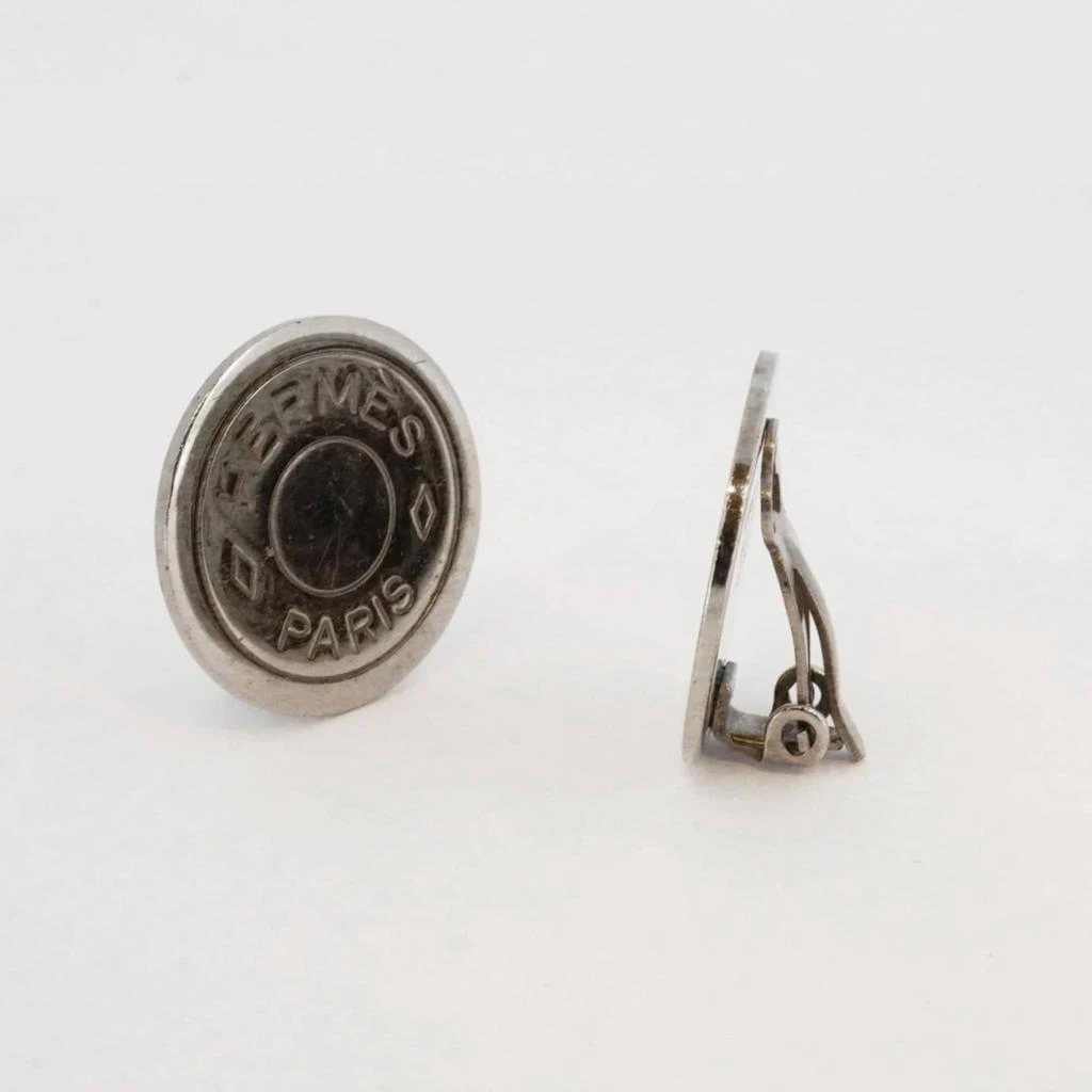 Hermes Metal Clip Earrings (Pre-Owned) 2