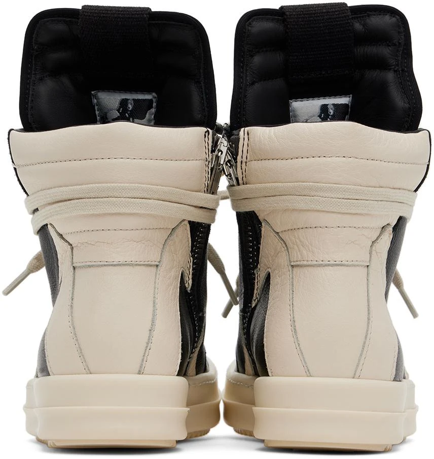 Rick Owens Kids Black Geobaskets Sneakers 2