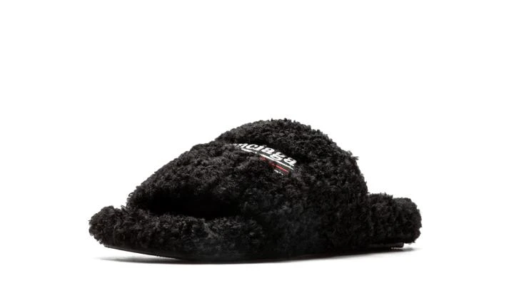 Balenciaga Balenciaga Furry Slide Sandal 5