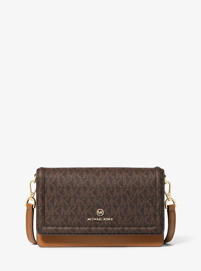 Michael Kors Jet Set Small Logo Smartphone Convertible Crossbody Bag