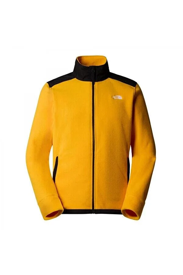 The North Face Alpine Polartec 200 NF0A7WWL Jacket Men's Yellow Full Zip SGN731 1