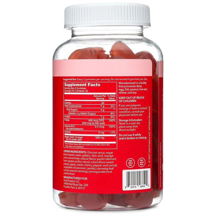 Vital Proteins Apple Cider Vinegar Gummies 4