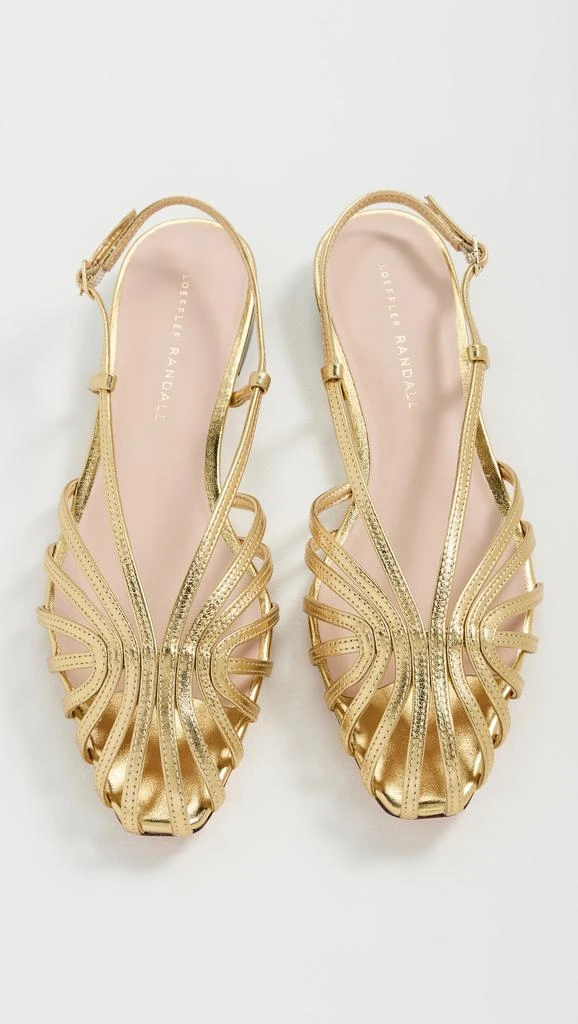 Loeffler Randall Devon Lattice Slingback Sandals 4