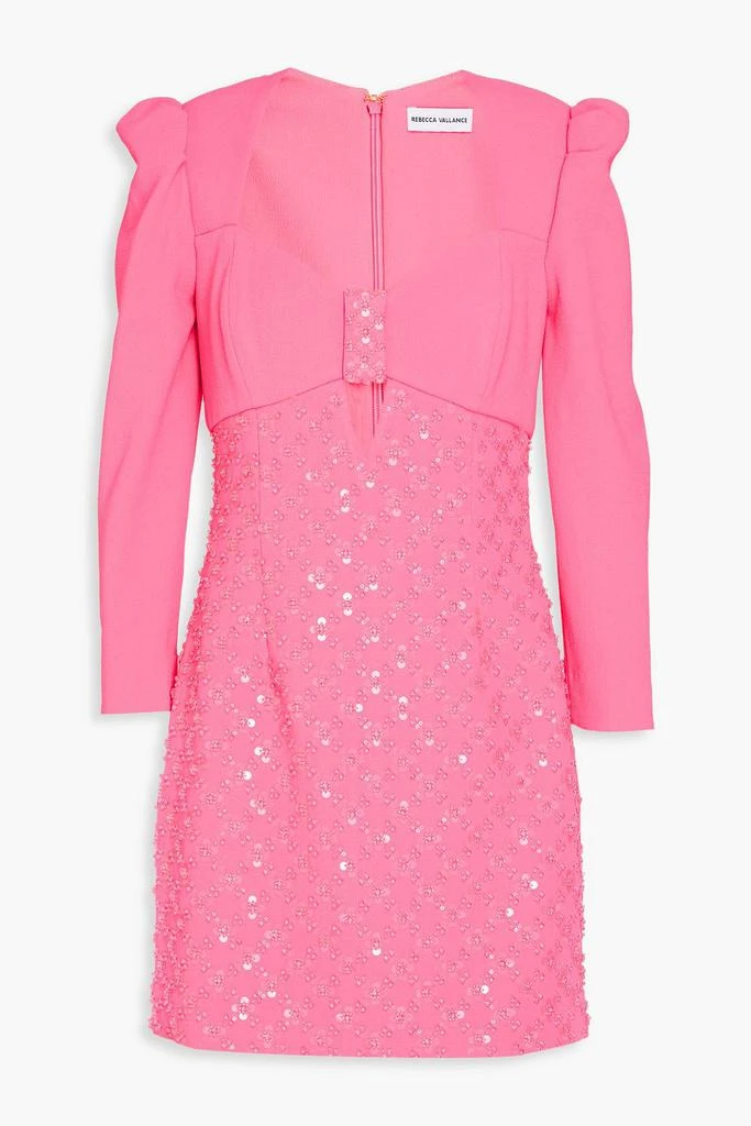 cady mini dress Embroidered Cady Mini Dress