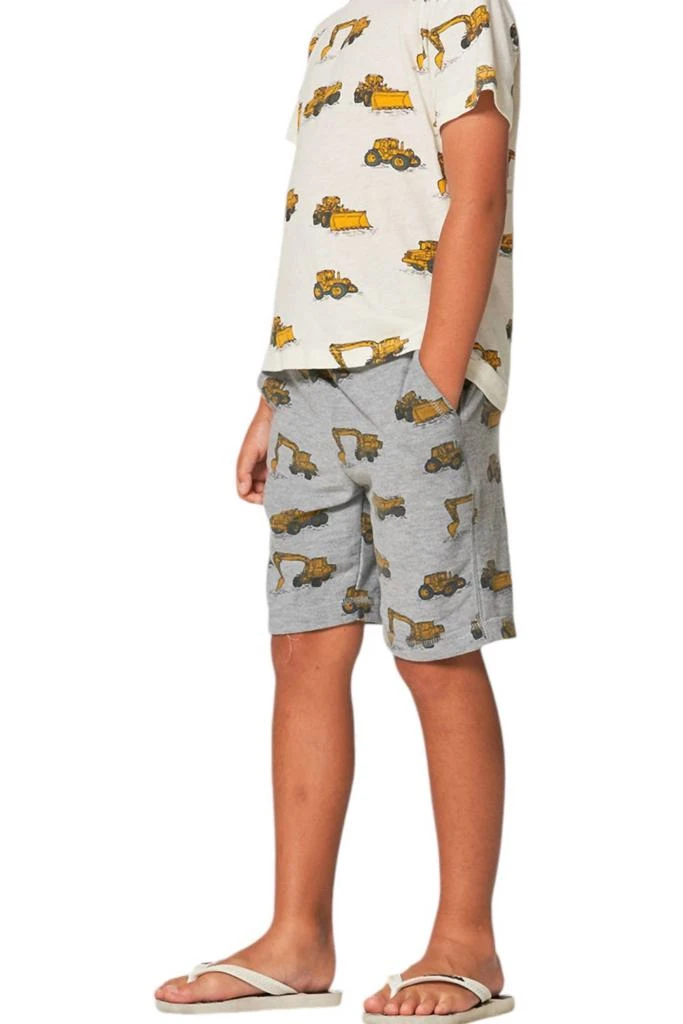 Chaser Chaser - Boy's Tractor Zone Cozy Cozy Knit Beach Shorts 2