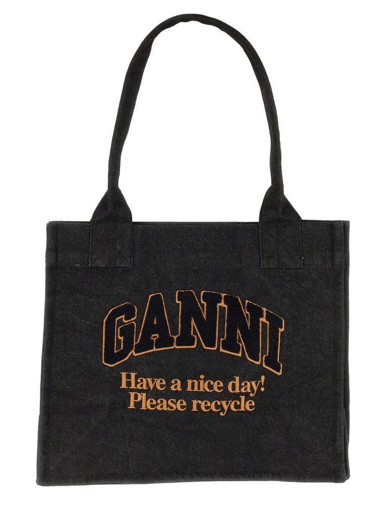 Ganni Ganni Large Tote Bag - Tote Bags - Compare Prices from