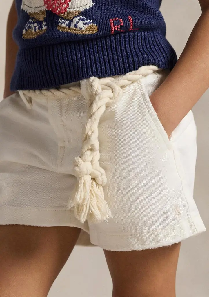 Ralph Lauren Girls 2-6x Cotton Chino Short 2