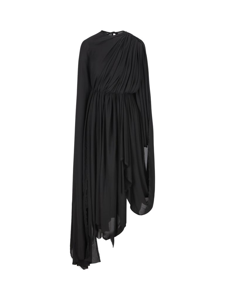 【関税&送料込】Balenciaga Pleated ette Asymmetric Midi Balenciaga Balenciaga Pleated Asymmetric Dress - Dresses
