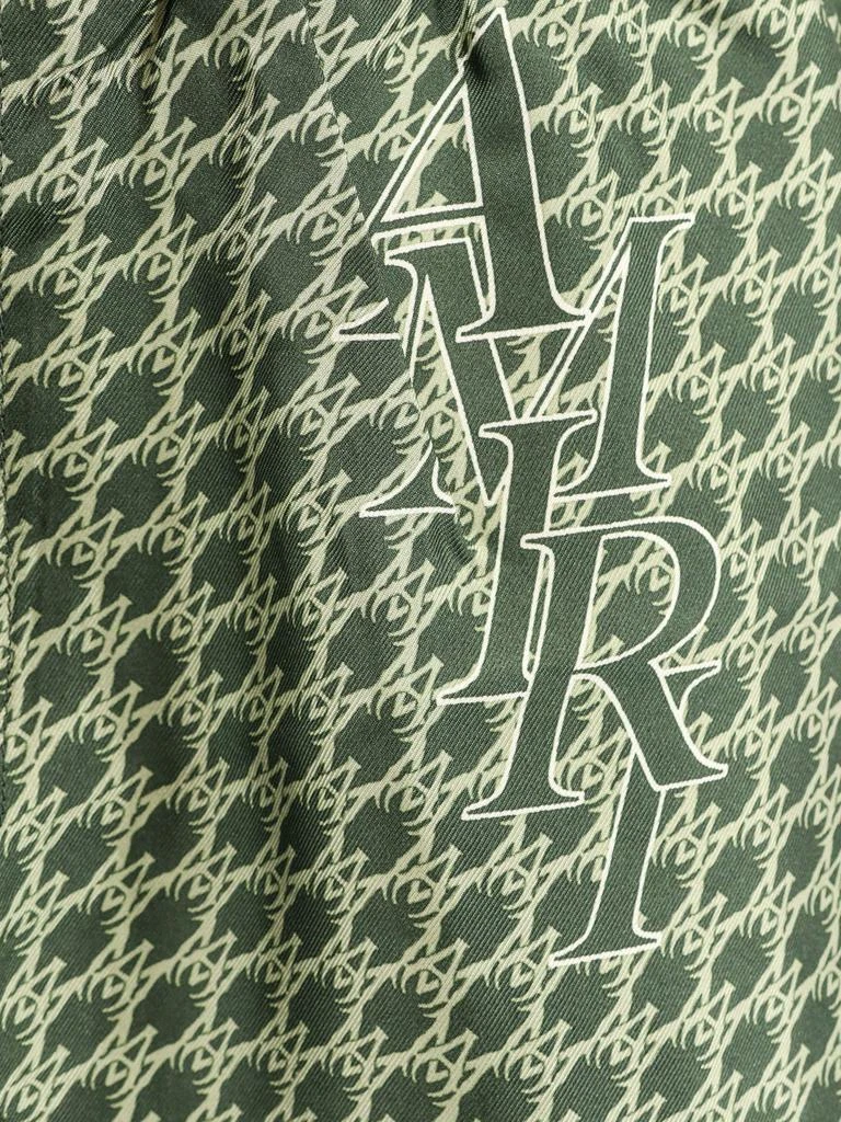 AMIRI Silk bermuda shorts with logo print 3