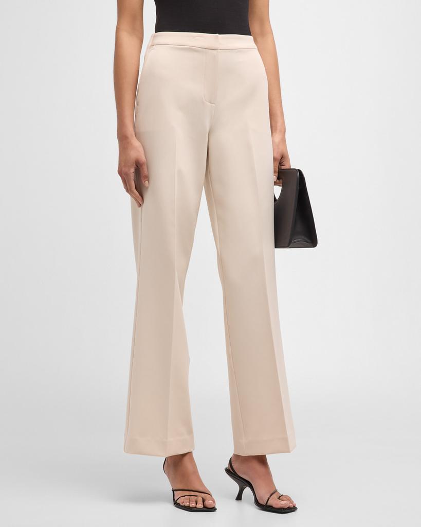 Kobi Halperin Karla Mid-Rise Straight-Leg Pants