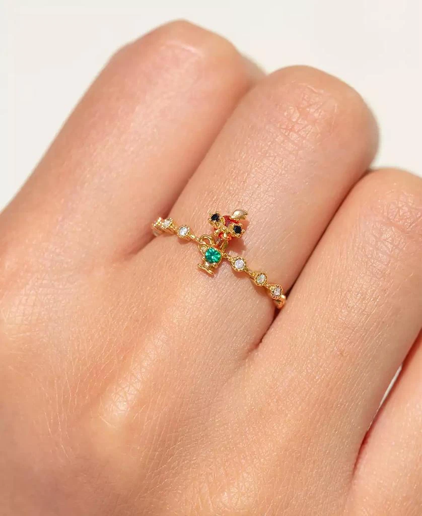 Girls Crew Disney Princess Moana Hei Hei Crystal Ring 2