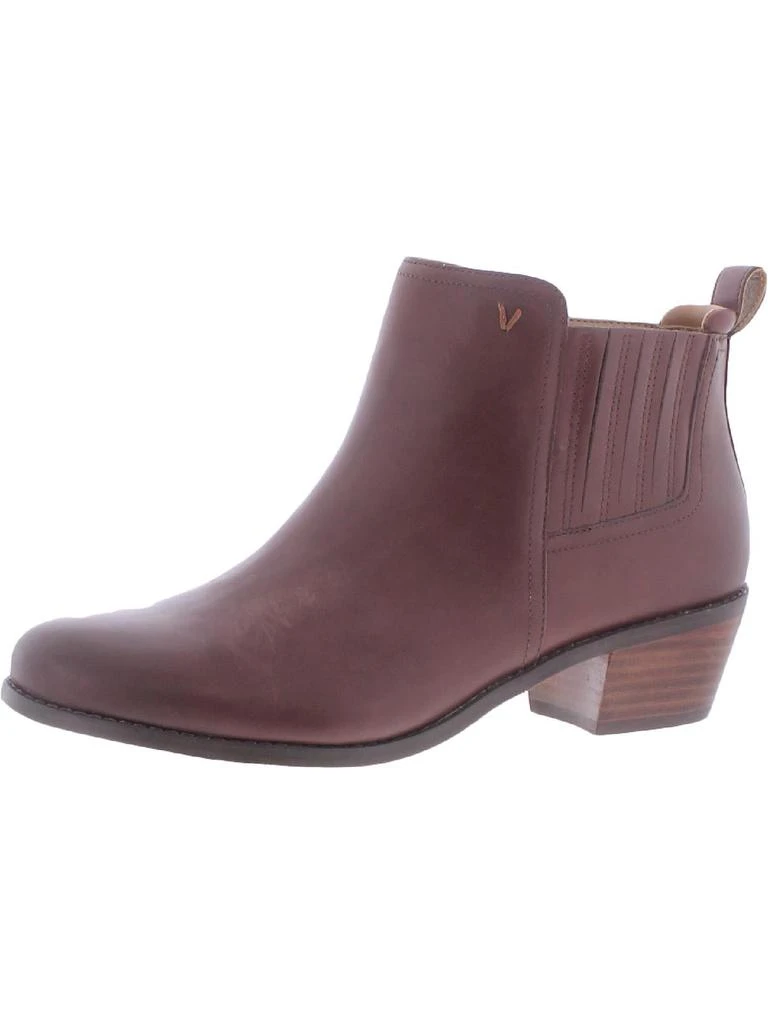 VIONIC Bethany Womens Leather Round Toe Ankle Boots 4