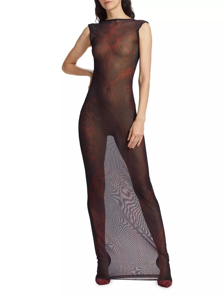 House of Aama Prelude: Aama Tales Mesh Maxi Dress 2
