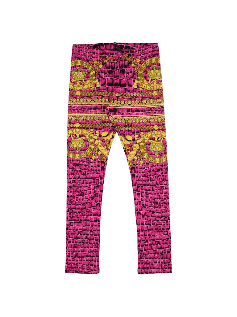 VERSACE 'Barocco’ leggings Multicolor Versace Barocco Leggings – David Lawrence