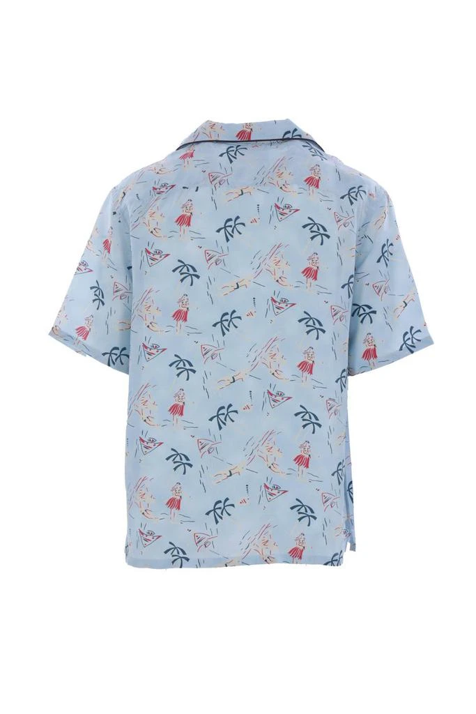 Prada Prada Pattern-Printed Short-Sleeved Shirt 2