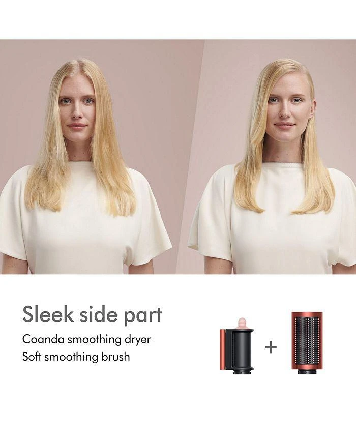 Dyson Special Edition Airwrap Multi-Styler Complete Long for Straight and Wavy Hair | Strawberry Bronze/Blush Pink 5