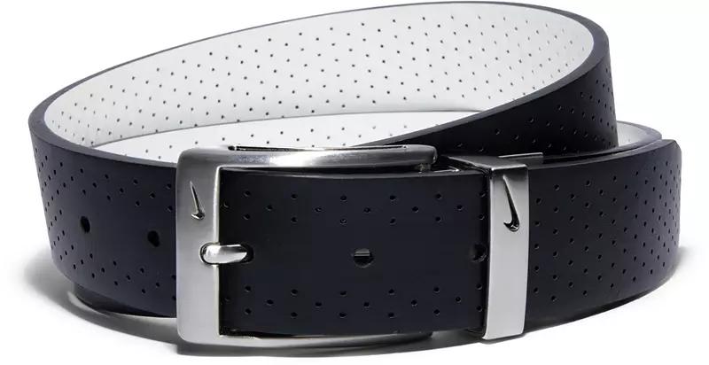 nike perforated reversible belt