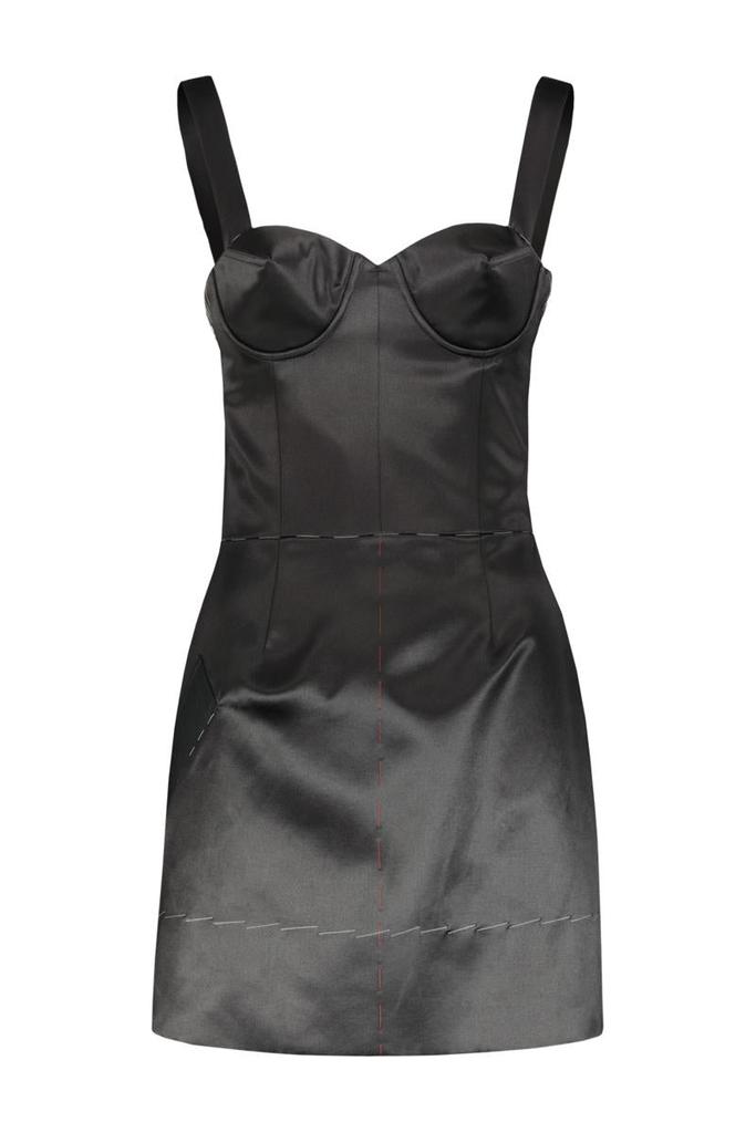 オールインワン・サロペット Maison Margiela Contrast Stitching Corset Dress Maison Margiela Stitching Corset Dress Adjustable Straps In