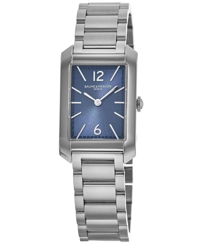 Baume & Mercier Baume & Mercier Hampton Quartz Blue Diamond Steel Women's Watch 10476 1
