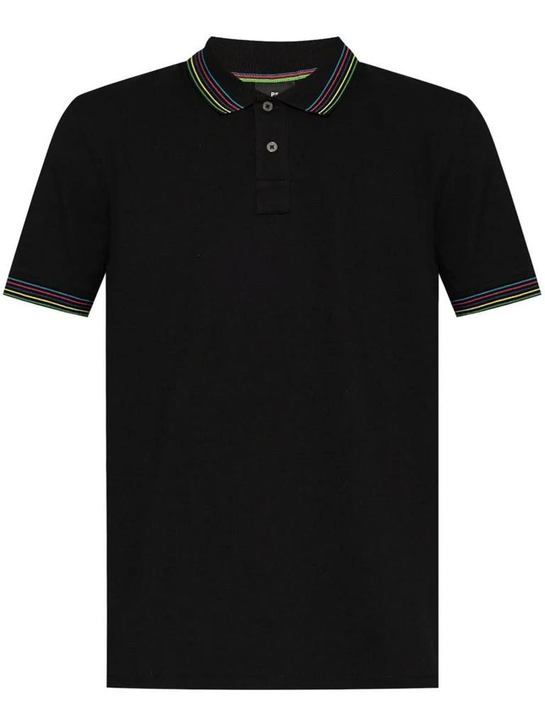 Paul Smith Ps Paul Smith Logo Cotton Polo Shirt 1