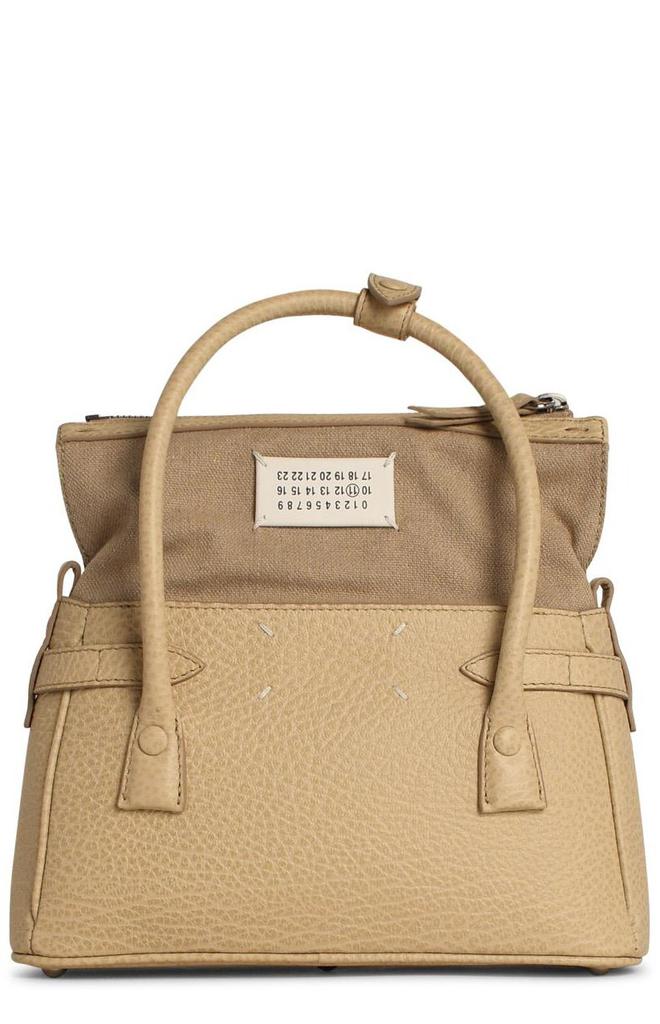 MAISON MARGIELA Mm11 Rubber 5Ac Handbag With Leather Trims