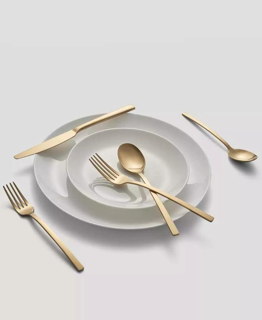 Cambridge Silversmiths Beacon Gold Satin 20-Piece Flatware Set, Service for 4 3
