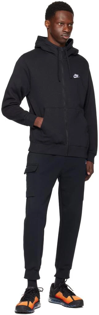 NIKE Black Zip Hoodie 4