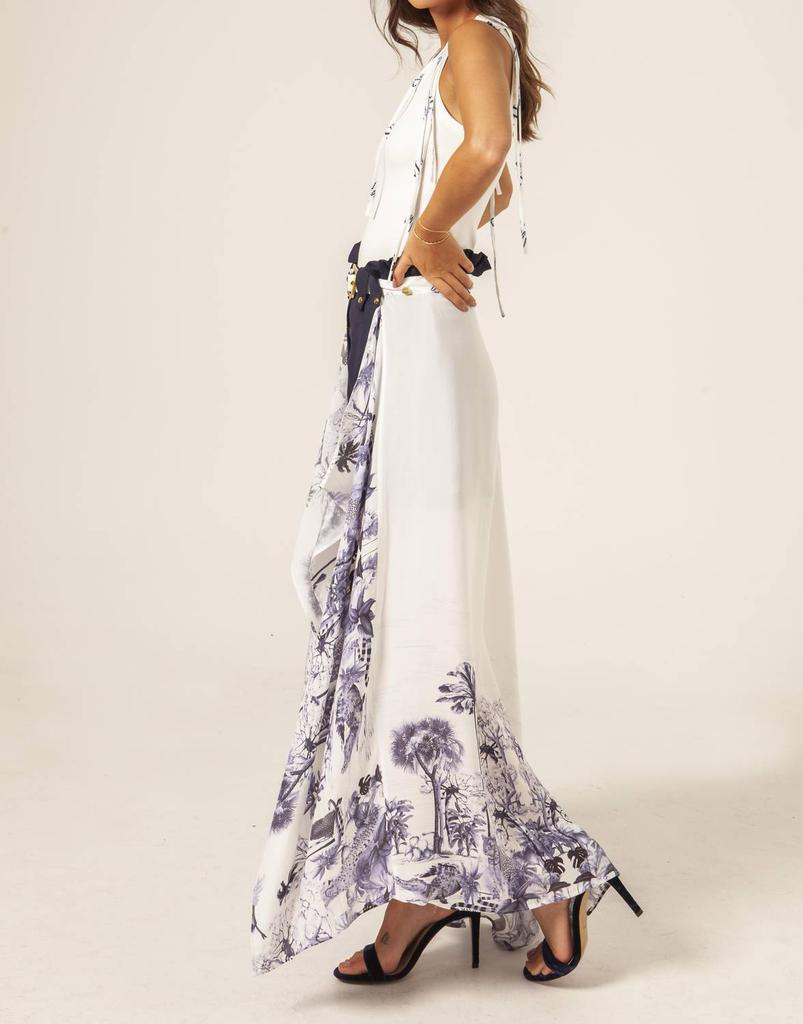 Masavi Savage Over Skirt Wild Pants In Navy