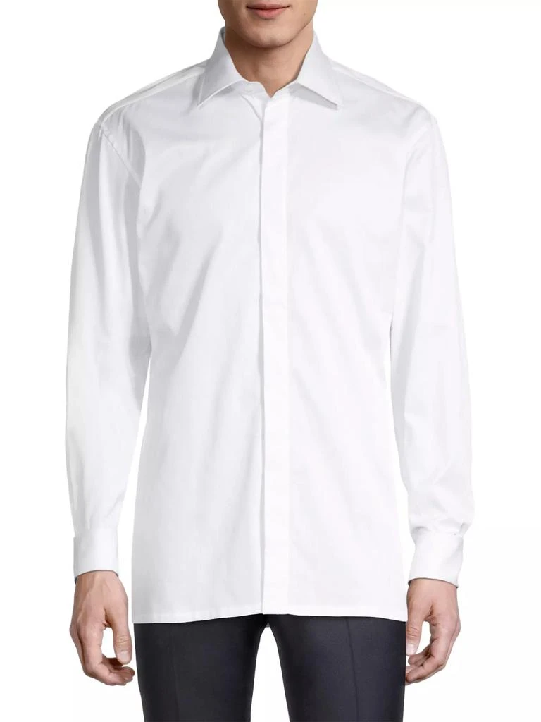 Charvet Hidden Placket Formal Shirt 3