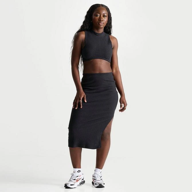 NIKE Women's Nike Sportswear Chill Knit Ribbed Midi Skirt 3