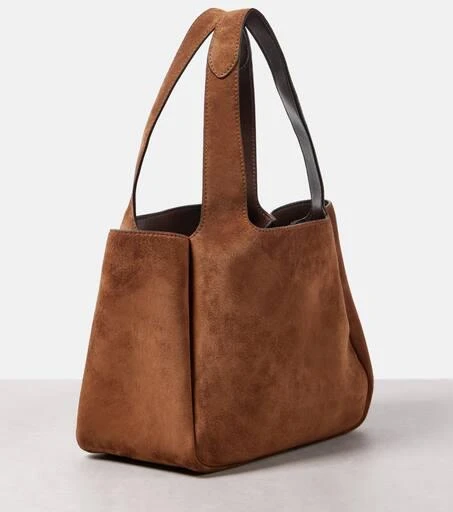 Prada Medium suede shoulder bag 4