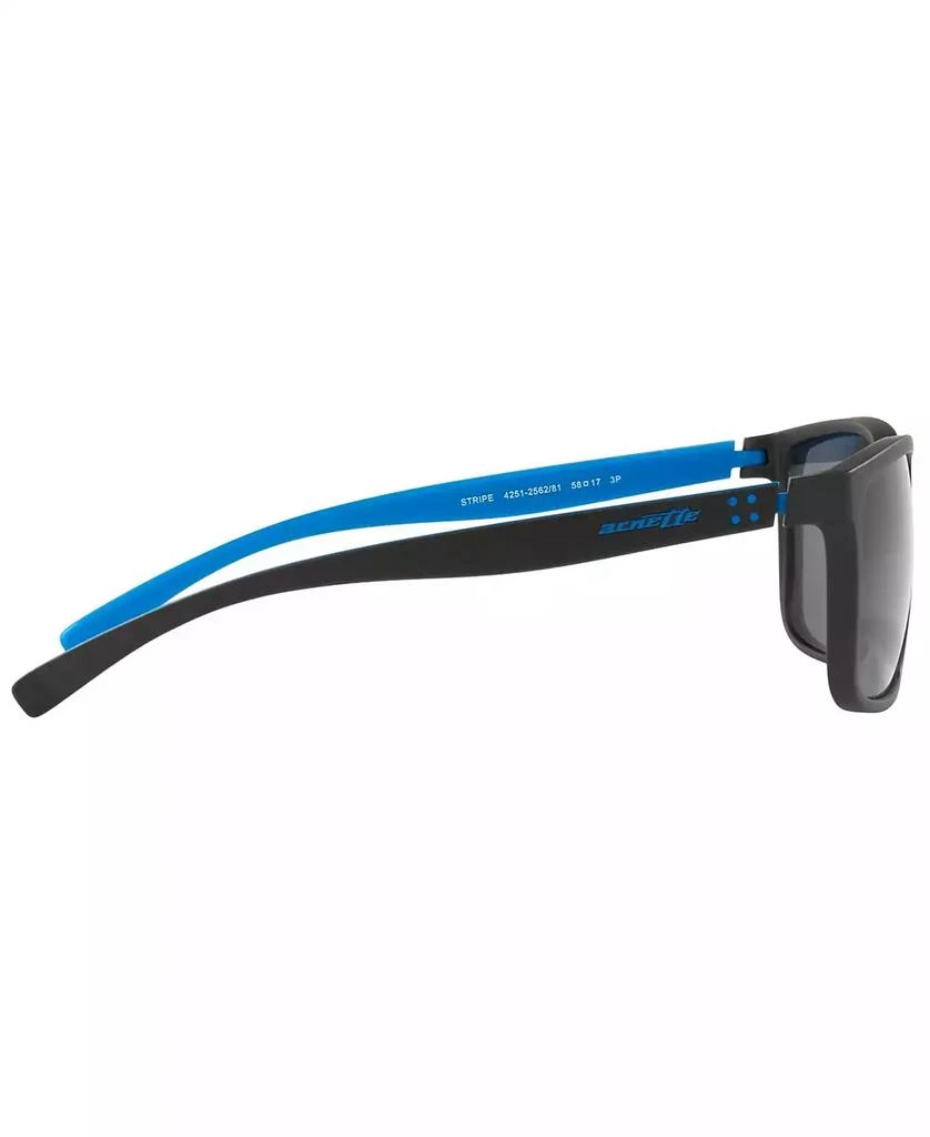 Arnette Polarized Sunglasses, AN4251 58 STRIPE 4