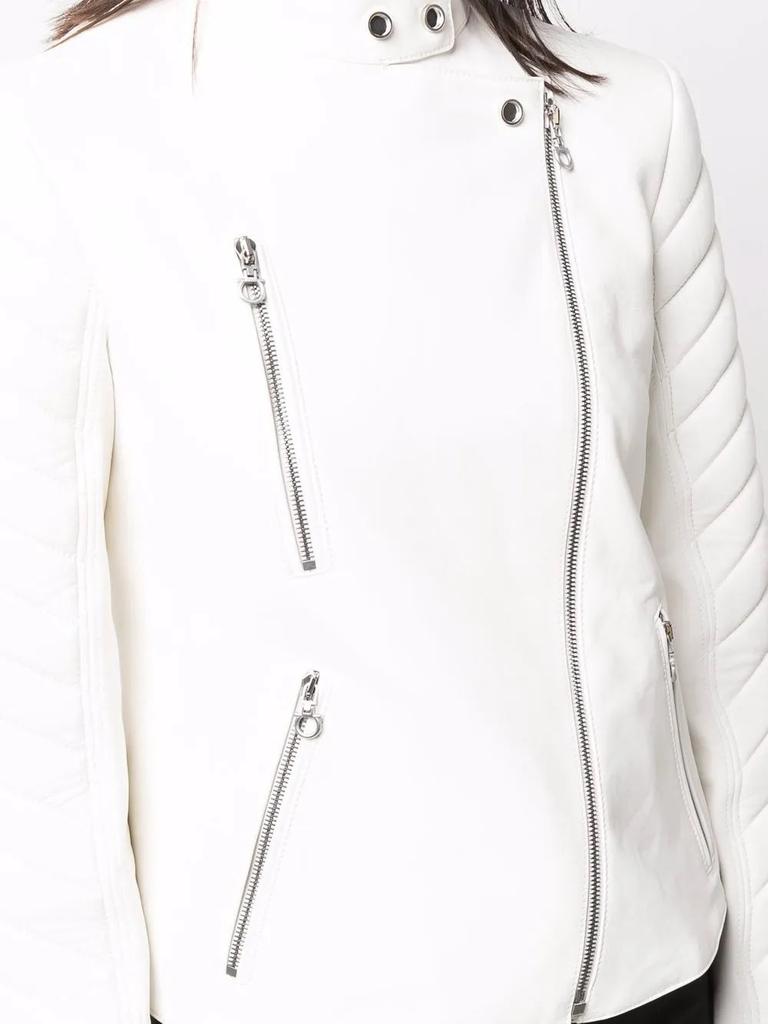 Salvatore Ferragamo Ferragamo Biker Leather Jacket