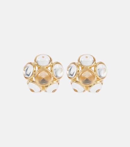 Yves Saint Laurent Teardrop Hoop Earrings - Fashion
