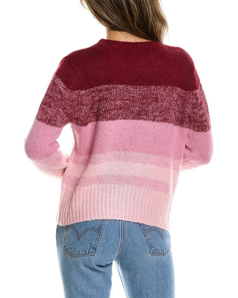 Lea & Viola Lea & Viola Ombre Wool-Blend Sweater