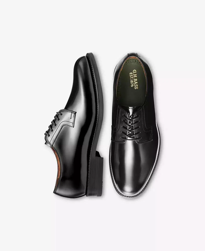 GH Bass G.H.BASS Men's Monogram Blucher Derby Dress Shoes 9