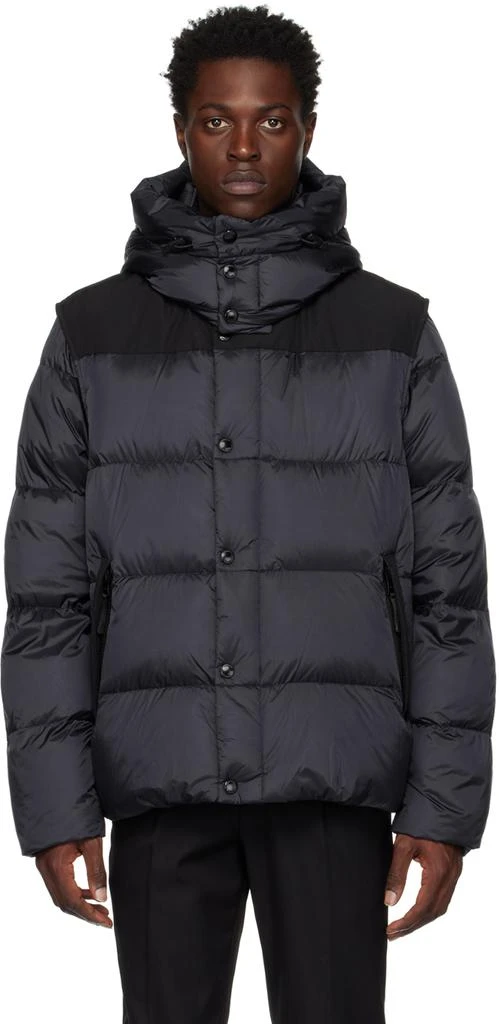 Burberry Navy Puffer Down Jacket 1