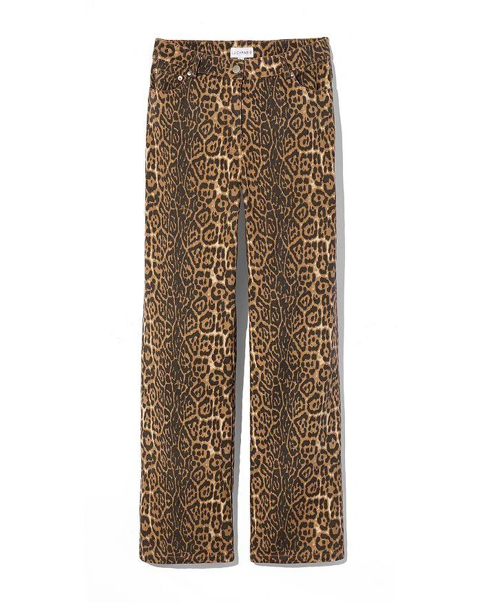 Lucy Paris Cheetah Five Pocket Pants 8