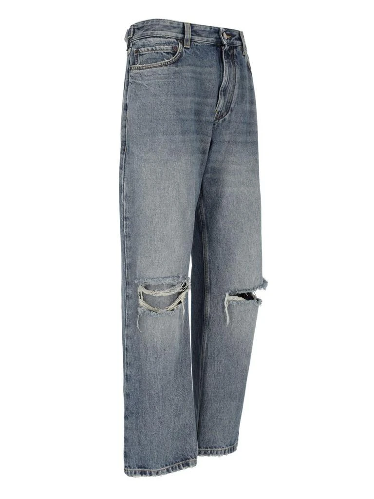 Balenciaga Destroyed Loose Jeans 1