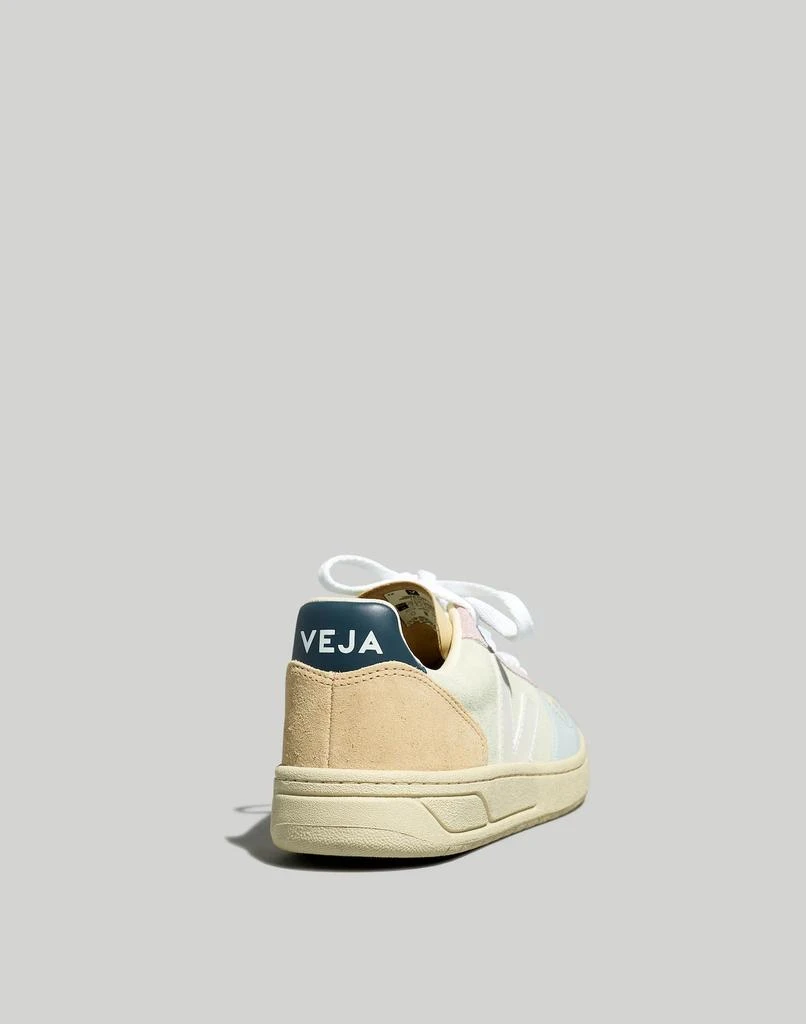 Veja Suede V-10 Sneakers in Blue 3