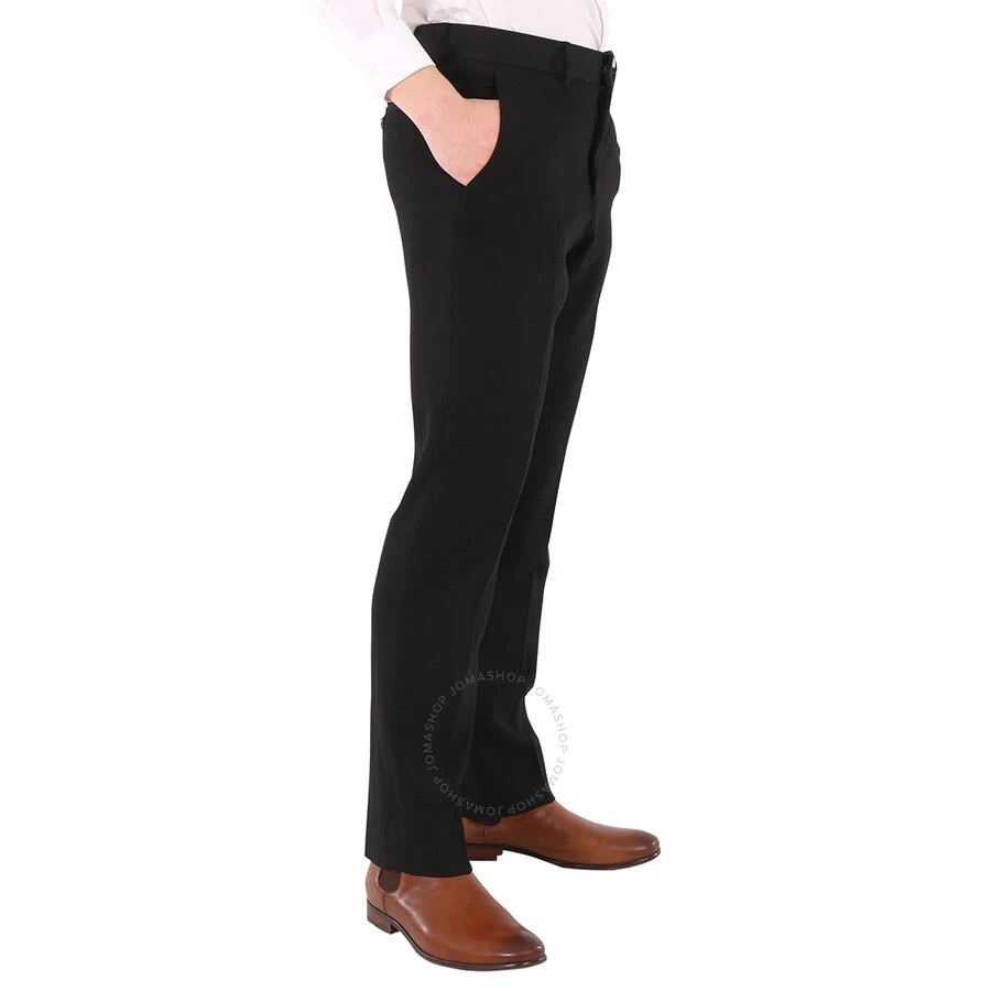 Burberry Burberry Men's Black Tailored Straight Leg Virgin Wool Pants, Brand Size 46 (Waist Size 31.1") 2
