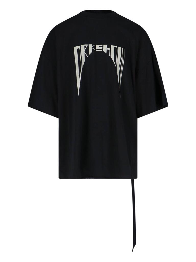 e*k様 rick owens drkshdw  tシャツ Shop Rick Owens DRKSHDW Logo Printed Crewneck T-Shirt on