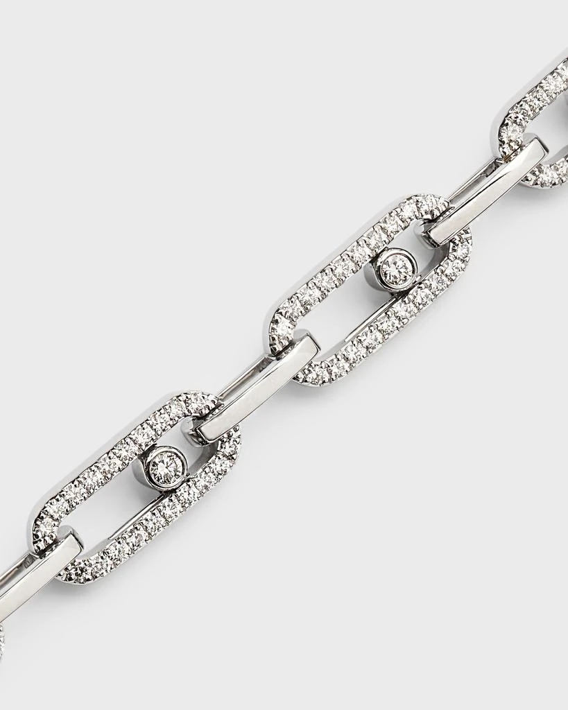Messika MOVE UNO 18K WHITE GOLD MULTI-DIAMOND BRACELET 3