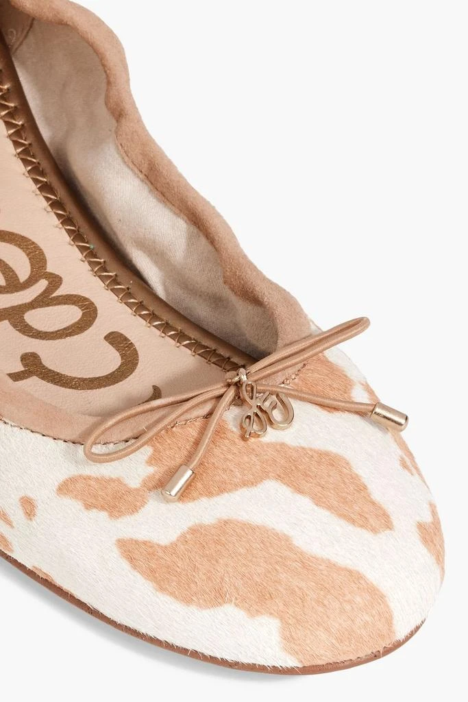 Sam Edelman Felicia printed calf hair ballet flats 4