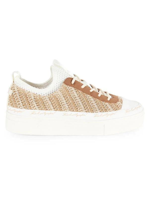 Karl Lagerfeld Paris Cona Low Top Platform Sneakers 1
