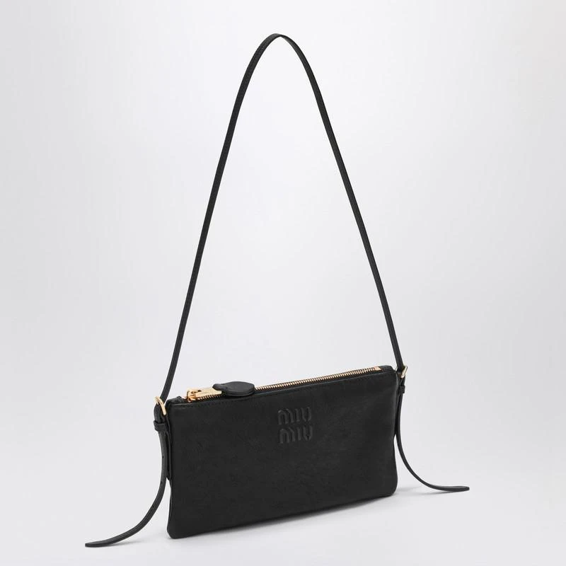 Miu Miu Mini pouch black in nappa 3
