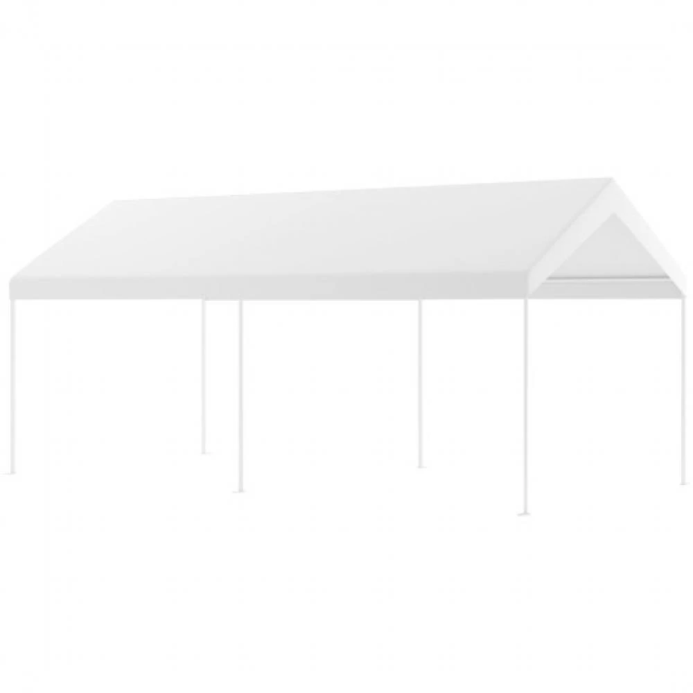 Hivvago 10 x 20 Feet Steel Frame Portable Car Canopy Shelter 1