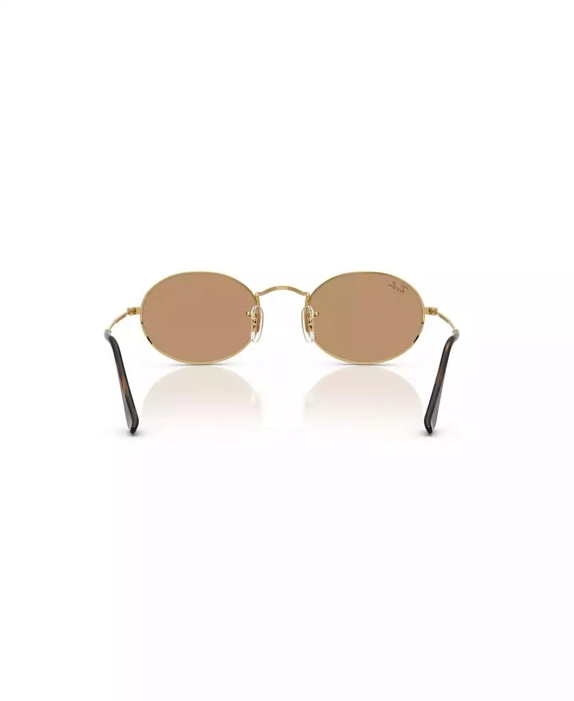 Ray-Ban Unisex Oval Metal Sunglasses, RB3547 3